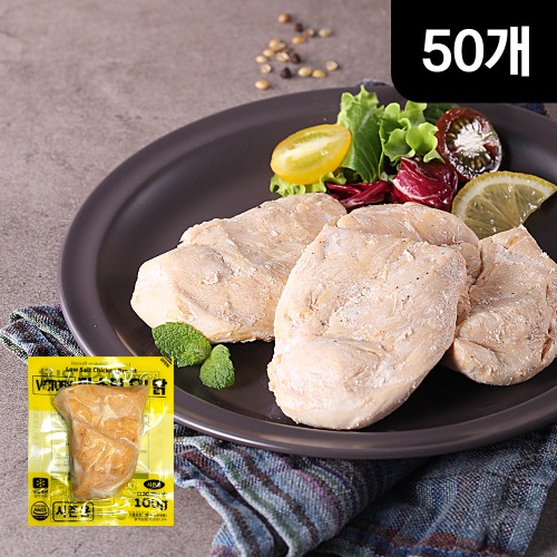 미스터 오 닭 저염식 닭가슴살 100g 시즌용 (50개 5kg)